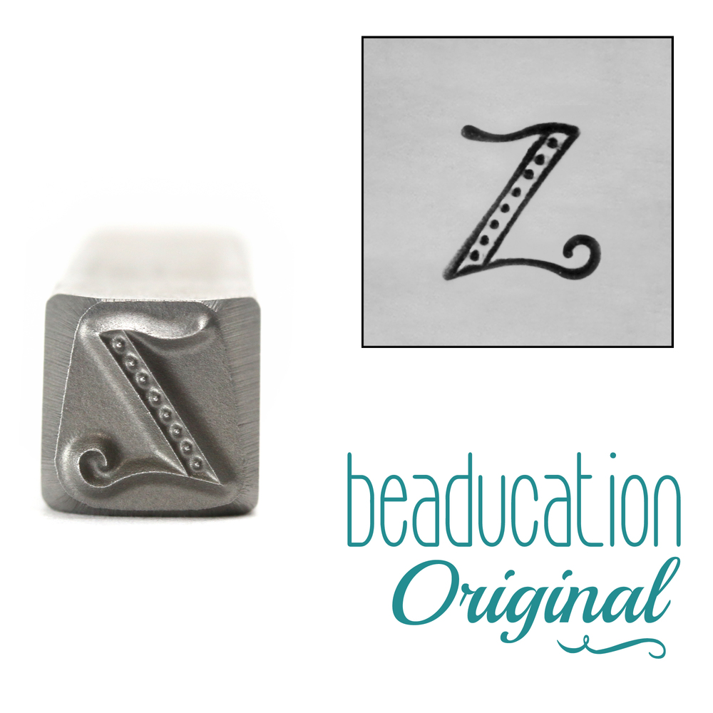 Metal Stamping Tools Kismet Letter "Z" 7mm - Beaducation Original